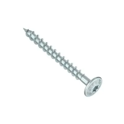 HECO-TOPIX-plus, Tellerschraube, T-Drive, variables Vollgewinde, weiß verzinkt, A3K - Réf. 61968