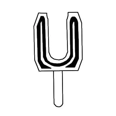 Packung von 800 Gabelkeilen 36x45 mm - Réf. SCJP720