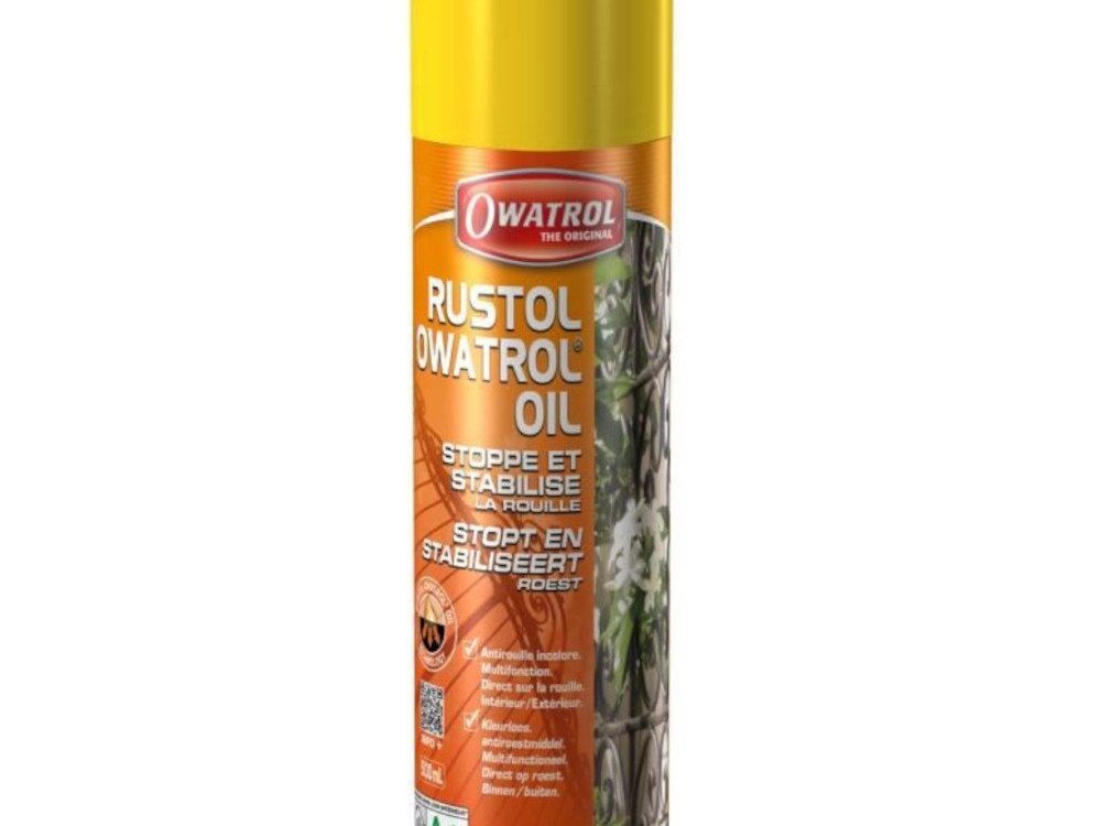 RUSTOL-OWATROL : Rostschutzmittel und Lackadditiv (rostige bis stark  rostige Oberflächen) - Réf. 727 Verpackung : Aerosoldose 500ML