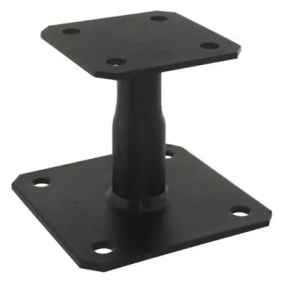Feste Stützenfüße - SCHWARZES Finish - Réf. APB100/150PB
