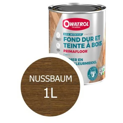 PRIMAFLOOR "2 in 1" : Hartgrundierung + Holzbeize in Wasserphase - Réf. 225