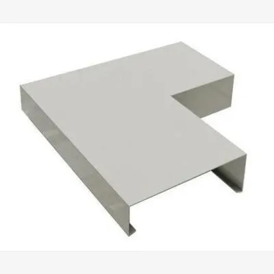 Mauerabdeckung für Ecke - Serie 280 - Aluminium 10/10 - Réf. CPA10-280
