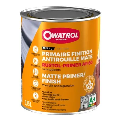 RUSTOL-PRIMER AP.60 : Matte Rostschutzgrundierung und Finish - Réf. 769