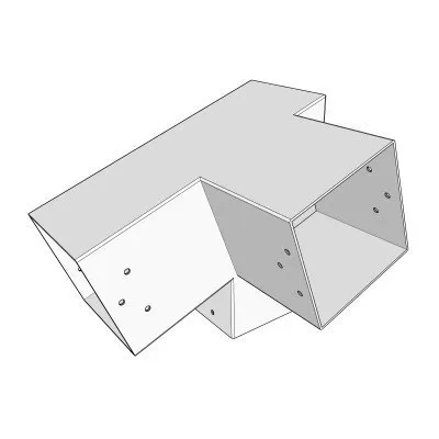 Balkenschuh mit verstellbarem Winkel zwischen 10° und 30° oder zwischen 15° und 30° - Réf. S1530G/80/2