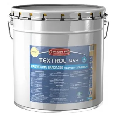 TEXTROL UV+ : Schutz für Lärche, Douglasie, usw. - UV-Barriere - farblos - auf Wasserbasis - Réf. 1102