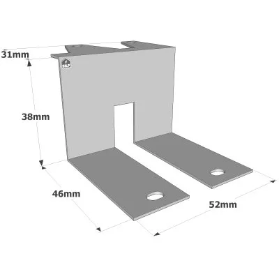 Clip für I-Träger - Réf. ZS38N