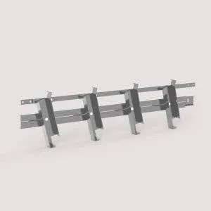 SUNDIY XL 27 mm ALUMINIUM-Mechanismus in Anthrazitgrau RAL 9006 für verstellbare Lamellen für bioklimatische Pergola