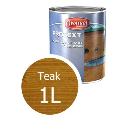 PROTEXT : Matte Sättigungsmasse auf Wasserbasis für Terrassen und Verkleidungen - Réf. 649