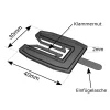 Sortiment von 1200 Flachkeilen, 20x100 mm (1 bis 6 mm) - Réf. AK20S12