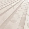 XL-Aluminiumlamelle 29 mm, Länge 2m, YAZD-Struktur, Sandbeige