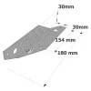 Linker trapezförmiger Sparrenpfettenanker - Réf. PSTG180/30/1.5