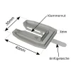 Sortiment von 1200 Flachkeilen, 20x100 mm (1 bis 6 mm) - Réf. AK20S12