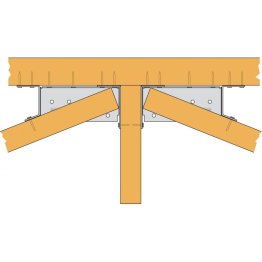 ETC434G und ETC434D - auf jeder Seite des mittleren Stichsparrens