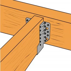 Vollausnagelung auf Holz