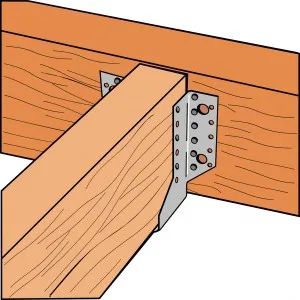 Teilausnagelung an Holz