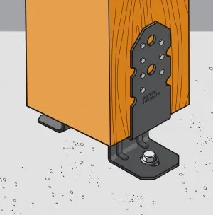 2 Füße - Querschnitt bis 150x150 mm