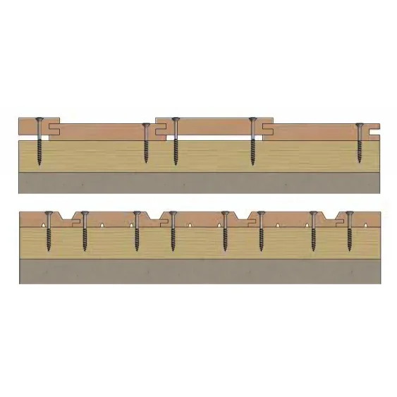 Bardage avec recouvrement - Bardage avec couvre-joints